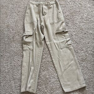 Women’s Tan Cargo Pants